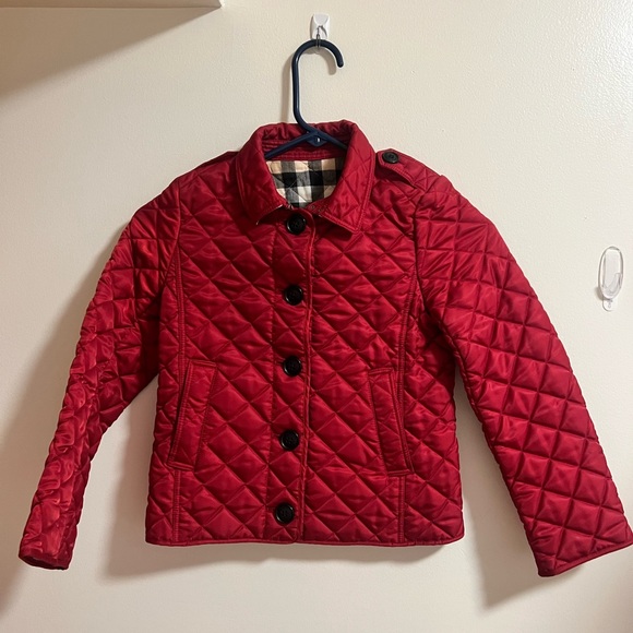 Auth. Burberry Girl Classic Button Jacket size 8